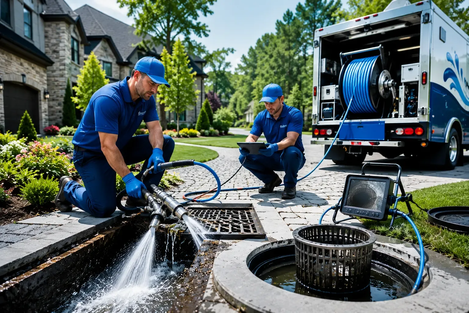 Local outdoor drain cleaning professionals in Little Compton, RI